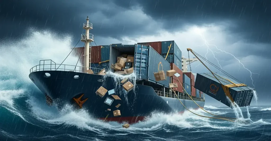 What potential risks does cargo face during sea transportation