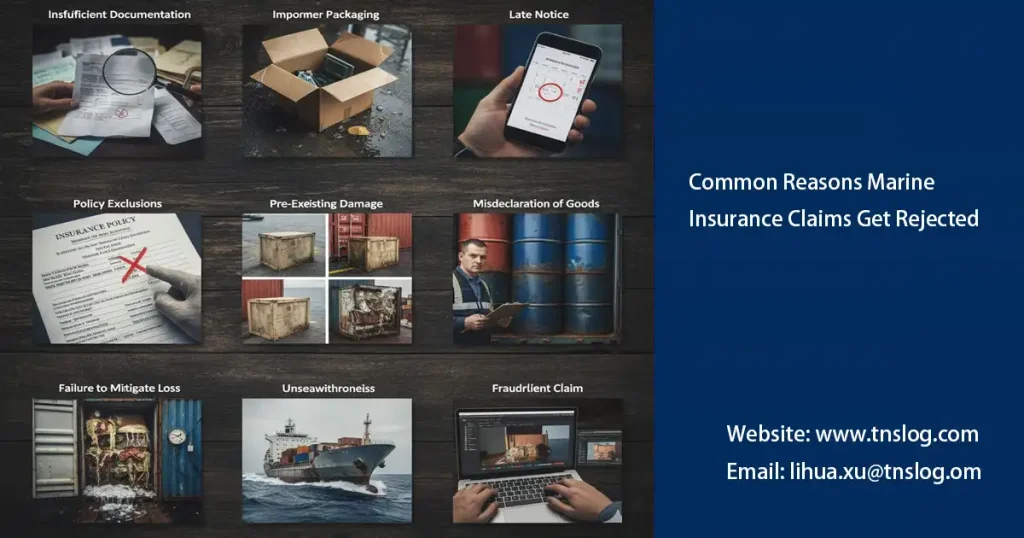 Common Reasons Marine Insurance Claims Get Rejected