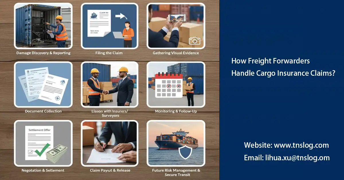 How Freight Forwarders Handle Cargo Insurance Claims?