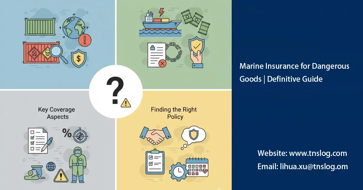Marine Insurance for Dangerous Goods