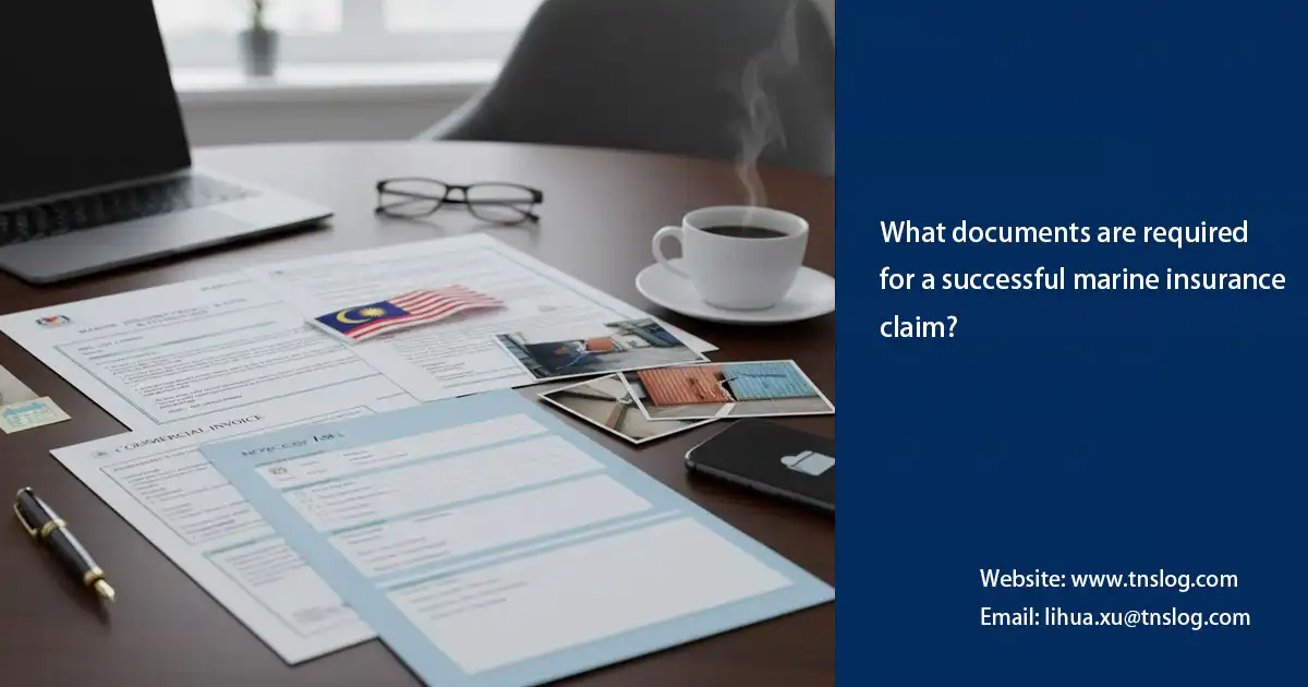 What documents are required for a successful marine insurance claim?