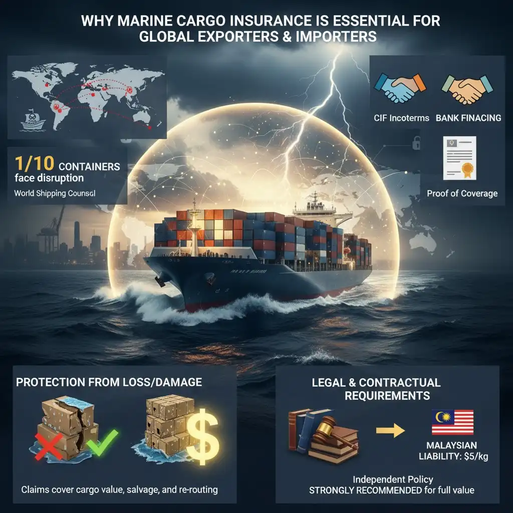 Why Marine Cargo Insurance is Important for Exporters and Importers