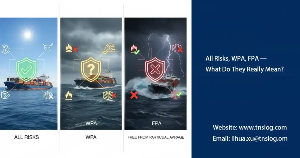 All Risks, WPA, FPA What Do They Really Mean