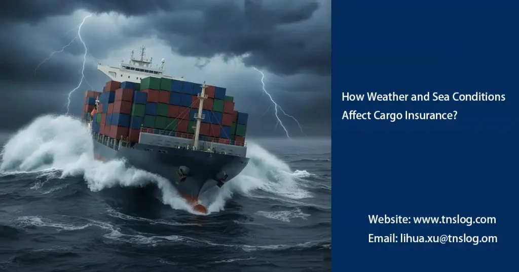 How Weather and Sea Conditions Affect Cargo Insurance?