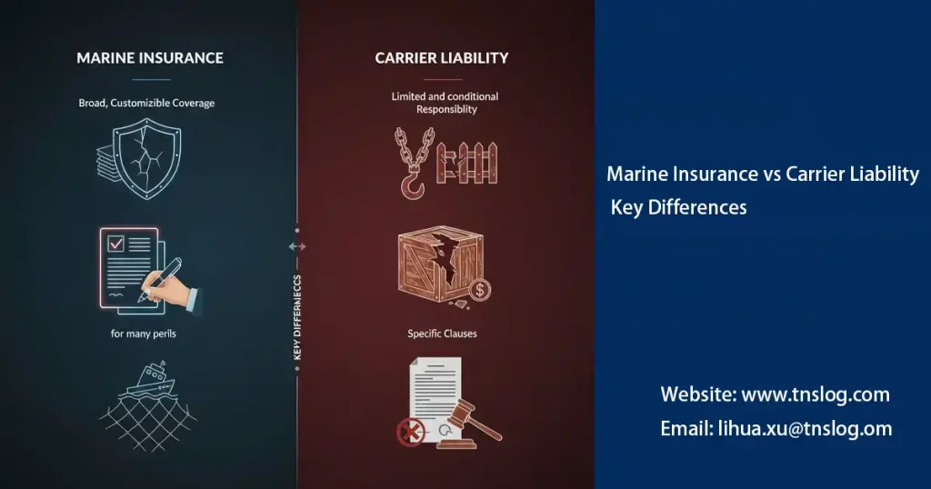 Marine Insurance vs Carrier Liability