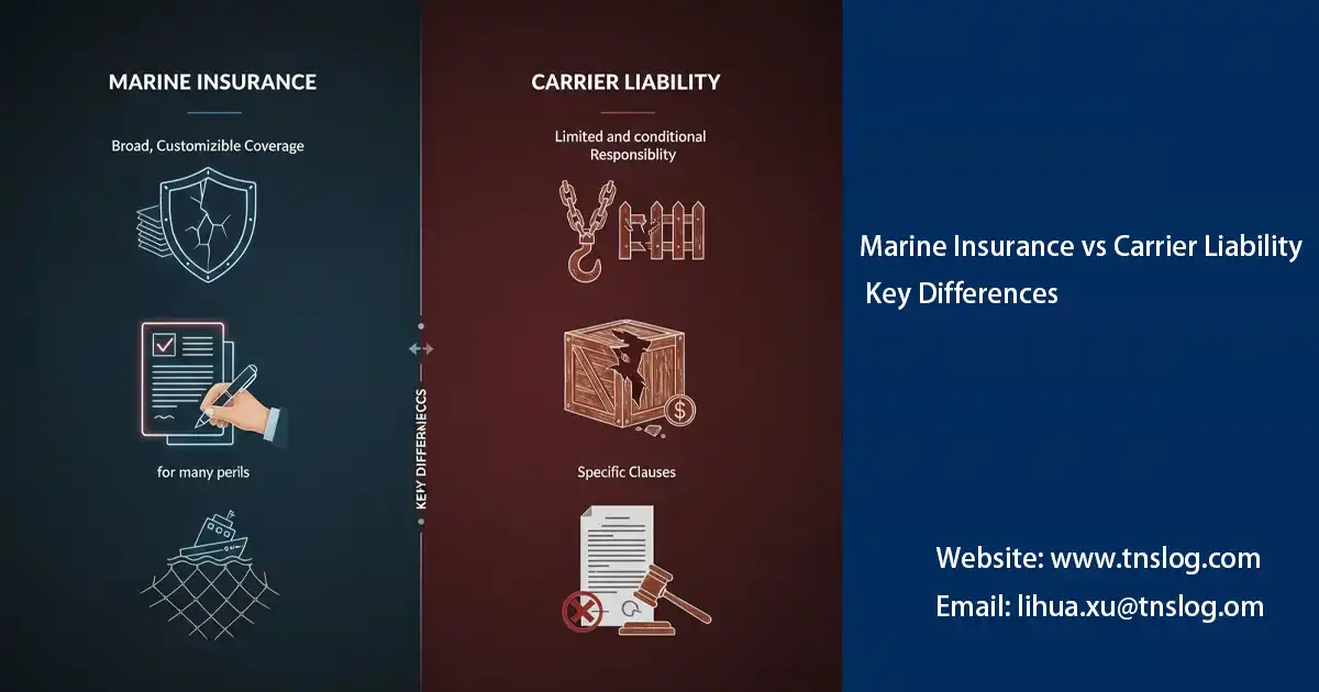Marine Insurance vs Carrier Liability