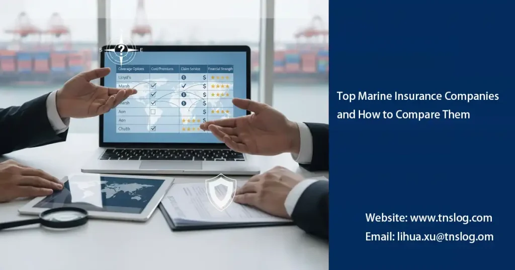Top Marine Insurance Companies & How to Compare Them