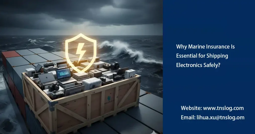 Why Marine Insurance Is Essential for Shipping Electronics Safely?