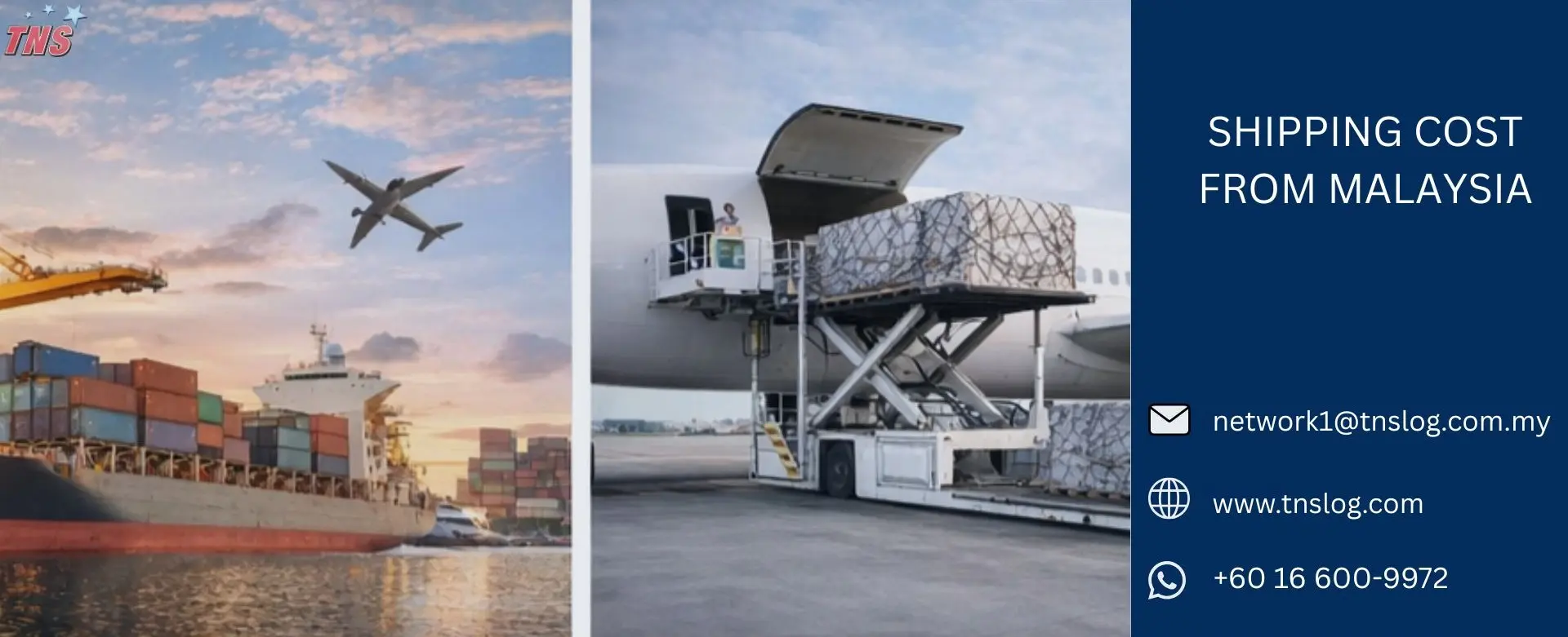 Shipping cost from Malaysia 2026 — sea freight and air freight rate guide